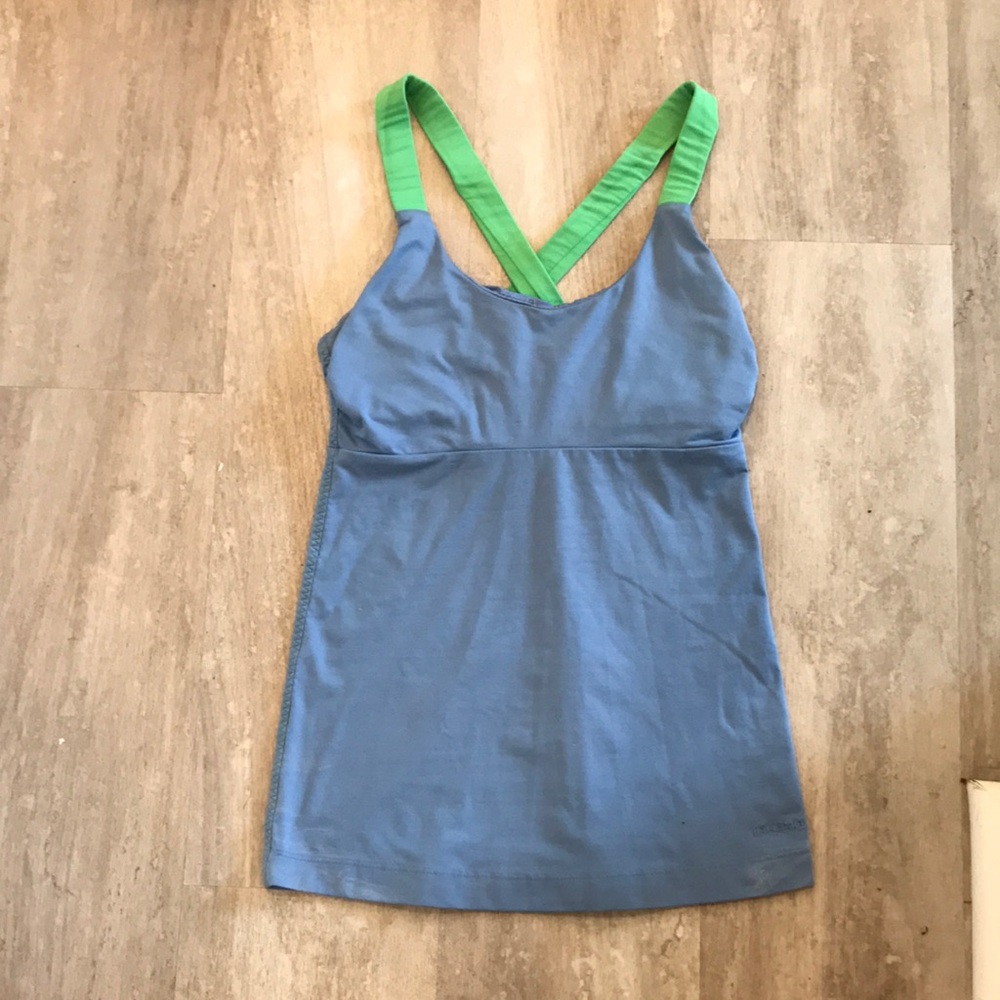 Patagonia Blue Workout Tank
